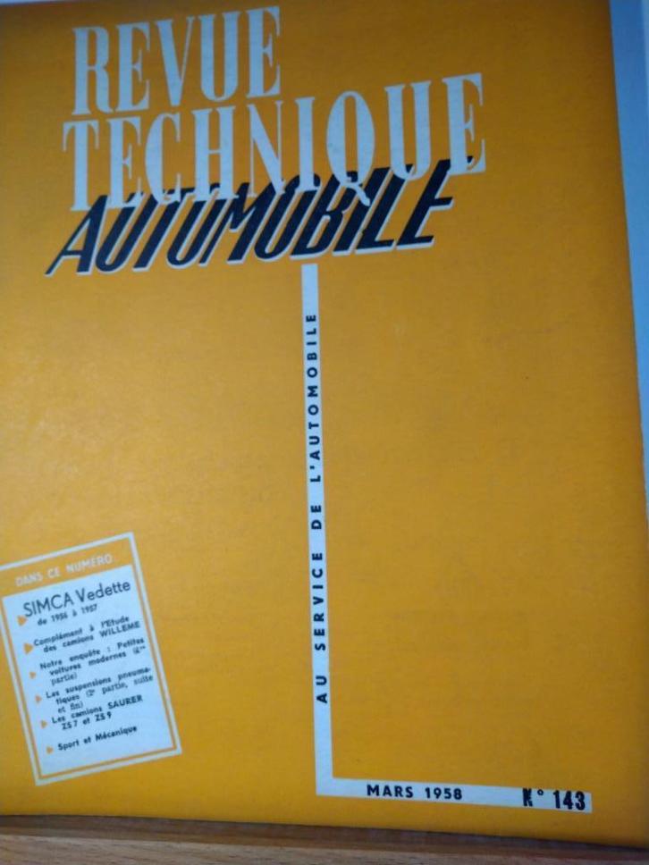 RTA - Simca Vedette - Camion Willeme - n 143, Autos : Divers, Modes d'emploi & Notices d'utilisation, Envoi