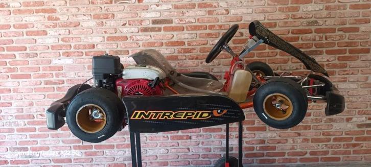 Interpid Rookie chassis met origineel Honda GX160, Sport en Fitness, Karting, Zo goed als nieuw, Kart, Ophalen of Verzenden