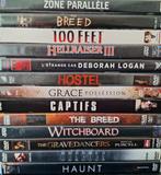 Horrorfilms op dvd - 1,50€, Cd's en Dvd's, Vanaf 16 jaar, Ophalen of Verzenden, Gebruikt, Slasher