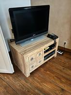 Tv-kast teak, Huis en Inrichting, Ophalen, Gebruikt, 100 tot 150 cm, Teakhout