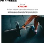 PH Fitness Bumper Schijven 100KG – 50mm Olympische Plates, Sports & Fitness, Enlèvement ou Envoi, Neuf, Bras, Autres types