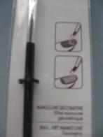 Pinceau graphique 2 en 1 pour ongles. Pinceau double embout, Enlèvement ou Envoi, Neuf, Autres types