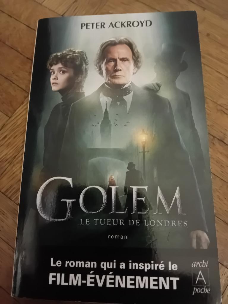 Livre golem le tueur de Londres peter ackroyd, Ophalen of Verzenden