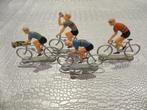 cyclistesx4 fab belge année 70 rare les 4 poses no salza tdf, Enlèvement ou Envoi, Utilisé