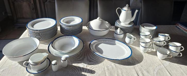 Eet-en koffieservies Patra Fine Porcelain - 71 stuks, Antiek en Kunst, Antiek | Porselein, Ophalen