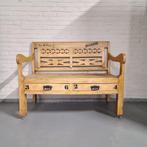 Rustieke Houten Bank, Tuin en Terras, Ophalen of Verzenden, Nieuw, Hout