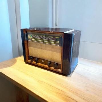 Ancienne radio art déco Philips transformé en Bluetooth, Enlèvement
