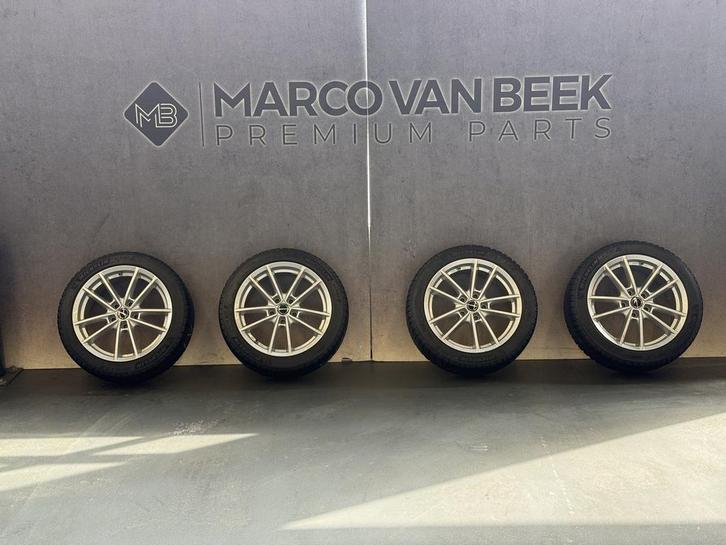 17 Inch winter wielen set, Auto-onderdelen, Banden en Velgen, Banden en Velgen, Personenwagen, Gebruikt, Ophalen