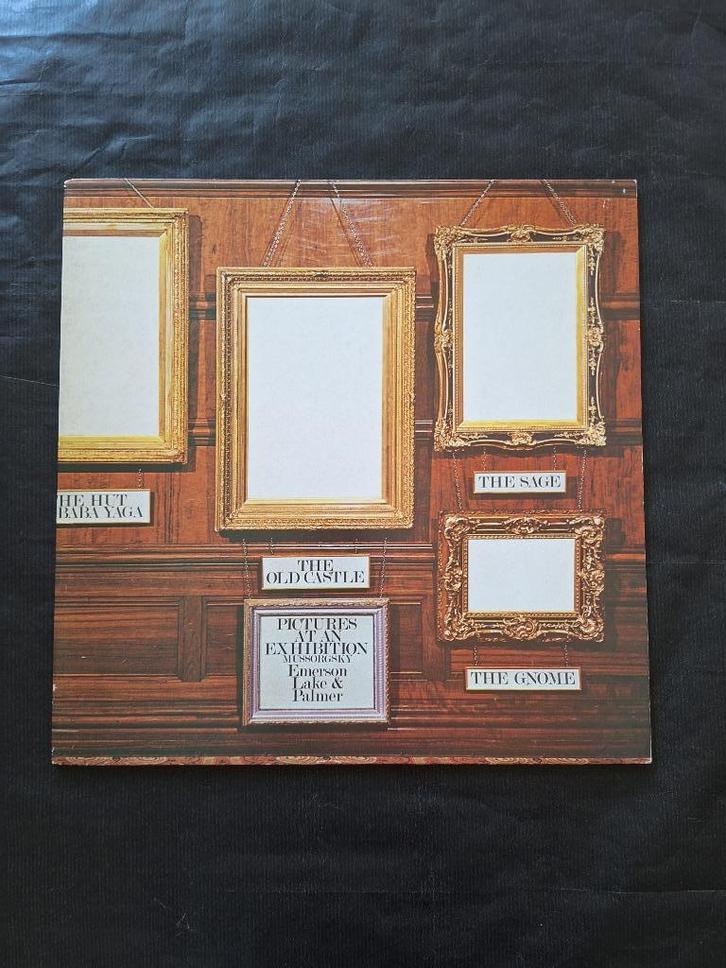 E.L.P. "Pictures at an Exhibition" progrock LP (1971) IZGS, CD & DVD, Vinyles | Rock, Utilisé, Progressif, 12 pouces, Enlèvement ou Envoi