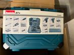 Makita 87 delig gereedschapskoffer nog nieuw, Doe-het-zelf en Bouw, Gereedschapskisten, Ophalen, Gevuld, Nieuw