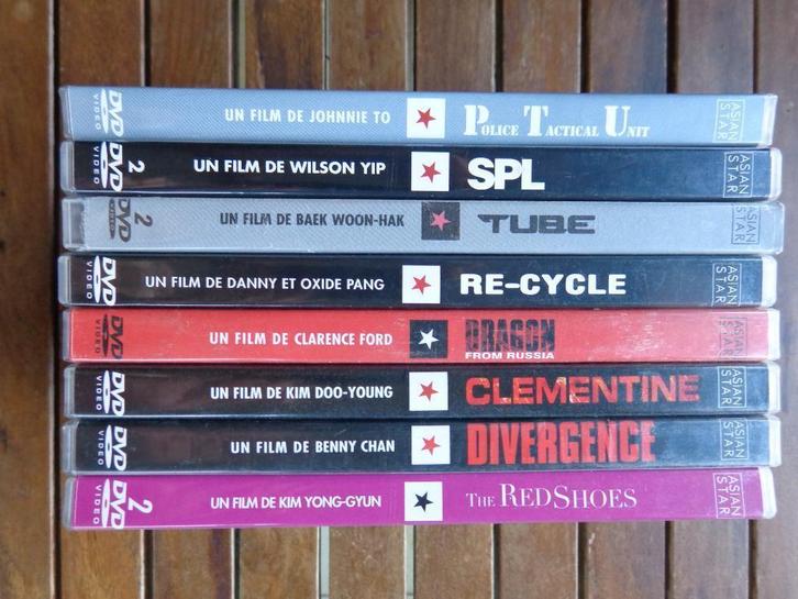 )))  Lot  Asian Star  //  8 Films  (((, CD & DVD, DVD | Drame, Comme neuf, Autres genres, Tous les âges, Enlèvement ou Envoi