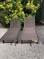 TUINZETELS in hout, Ophalen, Hout, Verstelbaar