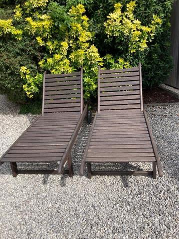 TUINZETELS in hout beschikbaar voor biedingen