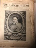 Magazine/krant De Vlaamse patriot 1893, Ophalen, Gelezen, Krant