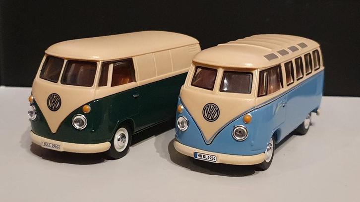 1/43 Volkswagen T1, bus en panel van, Hobby en Vrije tijd, Modelauto's | 1:43, Zo goed als nieuw, Auto, Schuco, Ophalen of Verzenden