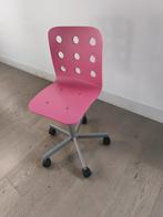 Roos bureaustoeltje IKEA, Ophalen of Verzenden, Zo goed als nieuw
