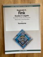 Reginald H Fink - Studies in Legato - Trombone, Ophalen, Trombone