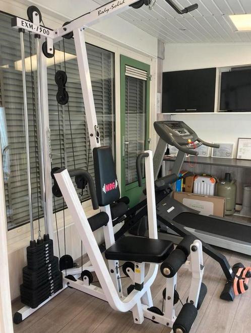 Uw Professionele fitness “Home gym” voor thuis. EXM 1500., Sport en Fitness, Fitnessapparatuur, Krachtstation, Armen, Benen, Borst