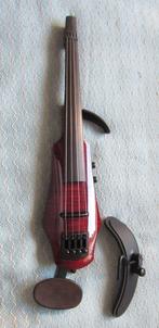 NS Design WAV 4 - Elektrische Viool - Trans Red - Nieuw !!, Muziek en Instrumenten, Strijkinstrumenten | Violen en Altviolen, Ophalen