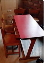 Tafeltje 85-40 - 4 stoeltjes tafel heeft twee schuifjes, Kinderen en Baby's, Kinderkamer | Tafels en Stoelen, Ophalen of Verzenden