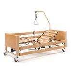 Ziekenhuisbed, Réglable, Beige, 90 cm, Bois