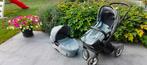 Volledige buggy met draagmand, voetenzak, adapters, Kinderen en Baby's, Kinderwagens en Combinaties, Ophalen, Zo goed als nieuw