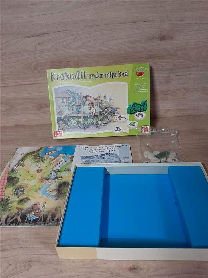 krokodil onder mijn bed jumbo [s1272], Hobby en Vrije tijd, Gezelschapsspellen | Bordspellen, Zo goed als nieuw, Verzenden