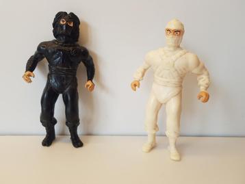 Retro bootleg aktie figuren(2 voor 15 €) Rambo/Chuck norris beschikbaar voor biedingen