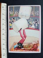 Chromo Circus Au drapeau Bleu Charleroi G.E. Gust Berlo, Verzamelen, Ophalen of Verzenden, Zo goed als nieuw, Voor 1940, Prent