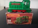 Lesney Matchbox Superfast #24 Diesel Shunter groen in doosje, Ophalen of Verzenden, Zo goed als nieuw