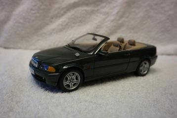 BMW 3 Serie Cabriolet  groen, 1:18,Kyosho 80430009757 beschikbaar voor biedingen