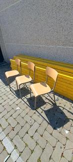10 Vintage schoolstoelen ~ prijs per stoel, Enlèvement, Utilisé