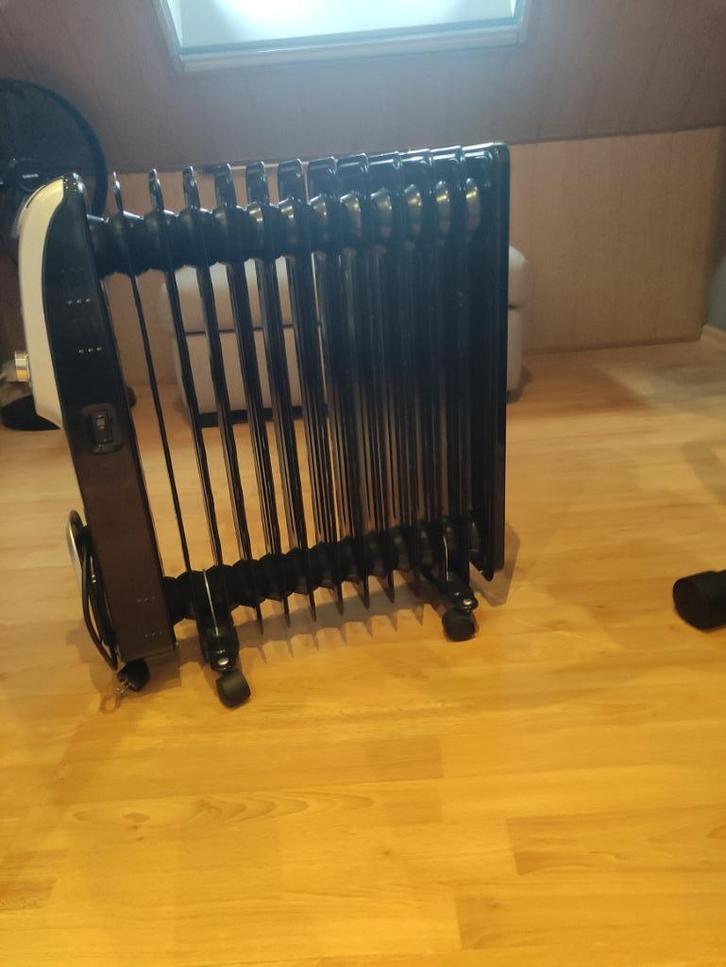 Electrisch vuurtje, Doe-het-zelf en Bouw, Verwarming en Radiatoren, Zo goed als nieuw, Radiator, 800 watt of meer, 30 tot 80 cm