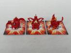 Lot van 3 Bakugan Pyrus, Verzamelen, Poppetjes en Figuurtjes, Ophalen of Verzenden, Gebruikt