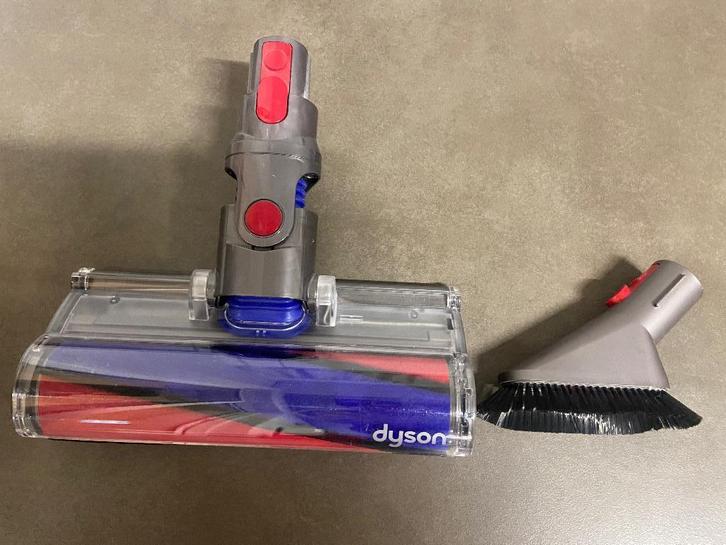 Dyson V8 soft roller + borstelopzet – originele accessoires, Electroménager, Aspirateurs, Comme neuf, Aspirateur, Enlèvement