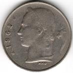 Belgique : 1 Franc 1962 Année Doublé Morin 615 Ref 15038, Timbres & Monnaies, Monnaies | Belgique, Enlèvement ou Envoi, Métal