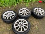 Saab 9-5 Velgen op Vredestein Satin banden 235/45 R17Y, Auto-onderdelen, Ophalen, Gebruikt, Banden en Velgen, 17 inch