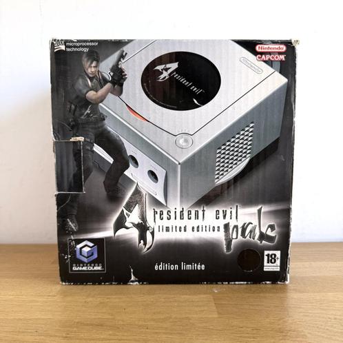Console Nintendo Gamecube Resident Evil 4 Pak (RARE), Games en Spelcomputers, Spelcomputers | Nintendo GameCube, Gebruikt, Met games