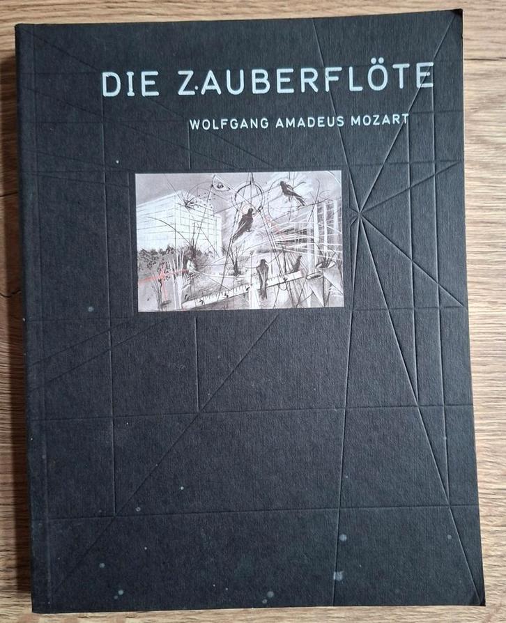 Boek : Die Zauberflöte van Wolfgang Amadeus Mozart, Livres, Musique, Comme neuf, Enlèvement ou Envoi