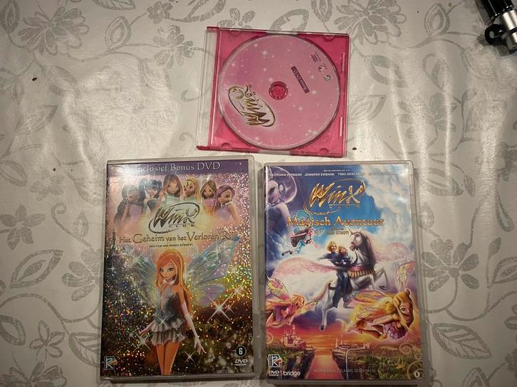 Winx club films (NL), Cd's en Dvd's, Blu-ray, Zo goed als nieuw, Tekenfilms en Animatie, Ophalen