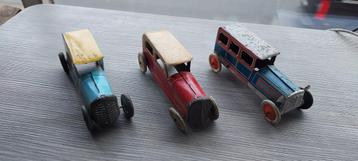 3 oude miniatuurauto's MP en GL beschikbaar voor biedingen