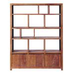 Étagère 3 portes en bois massif, Maison & Meubles, Enlèvement, Comme neuf