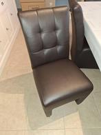 Stoelen, Ophalen, Gebruikt, Leer, Grijs