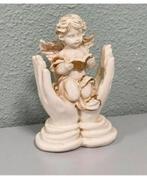 Statue ancienne ange chérubin à la main avec livre, Antiquités & Art, Antiquités | Objets religieux, Enlèvement ou Envoi
