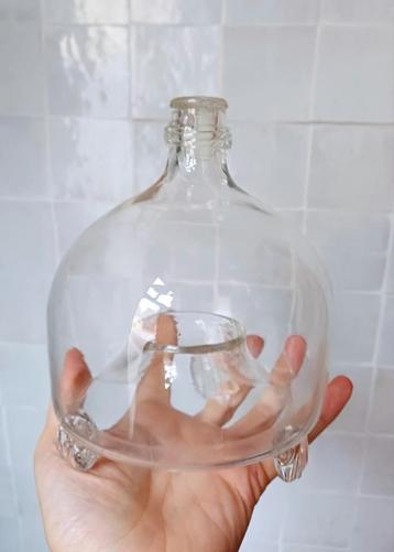 Grand piège à mouches en verre antique, Enlèvement ou Envoi