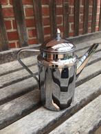 Zilverkleurige koffiepot verchroomd, Antiek en Kunst, Ophalen of Verzenden