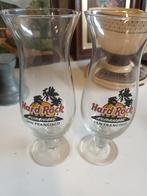 Verres Hard Rock Café Hurrigane San Francisco. 2 pièces, Collections, Enlèvement ou Envoi
