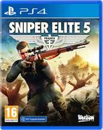 sniper elite 5 jeu playstation 4, Ophalen of Verzenden, Zo goed als nieuw