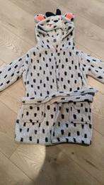 Warme fleece badjas met kap 98/104, Kinderen en Baby's, Kinderkleding | Maat 98, Jongen, Gebruikt, Hema, Nacht- of Onderkleding