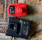 Batterij en oplader powerplus, Doe-het-zelf en Bouw, Gereedschap | Boormachines, Ophalen, Gebruikt, Boormachine